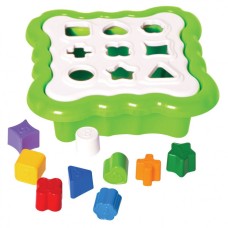 Дитяча розвиваюча іграшка сортер "Розумні фігурки" 39521, 10 фішок в наборі