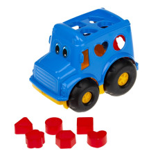 Сортер-автобус "Бусик" №1 Colorplast 0244  Синій (0244(Blue))