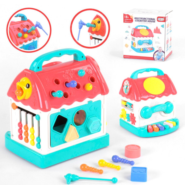 Іграшка музична "Будиночок" Країна Іграшок PL-721-59 озвучена українською мовою (PL-721-59)