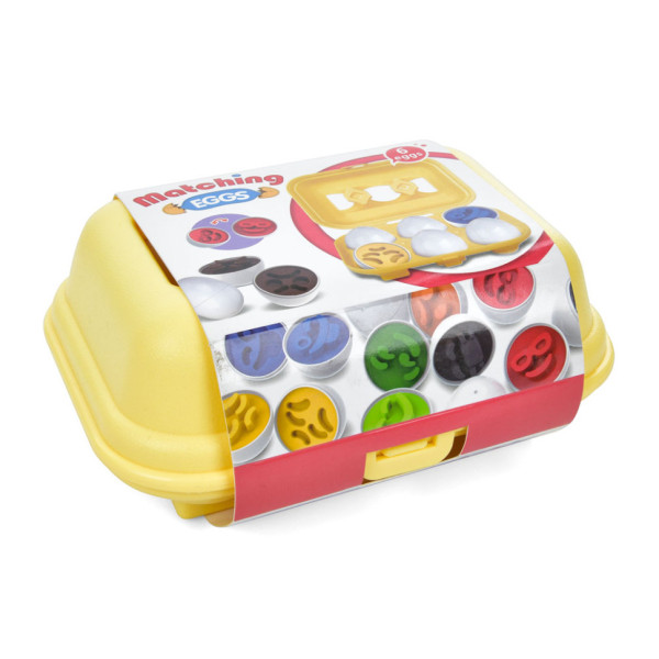 Сортер-головоломка Монтессорі Яйця зі смайлами DF29A 6 шт. (DF29A)