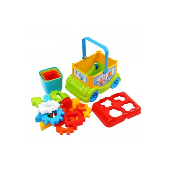 Детская игрушка для развития "Автобус сортер" 0389TXK