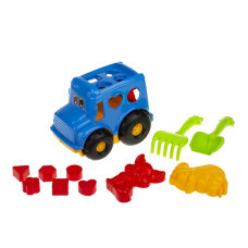 Сортер-автобус "Бусик" №2 Colorplast 0251  Синій (0251(Blue))