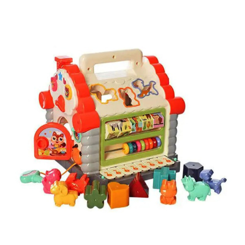 Развивающая игра-сортер "Теремок" Limo Toy 9196
