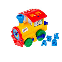 Дитячий сортер-потяг "Сонечко №1" 1-015(Yellow) (1-015(Yellow))