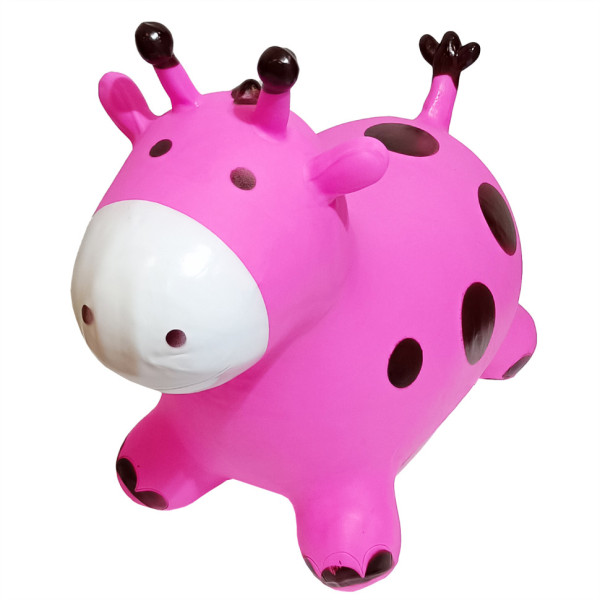 Дитяча іграшка-стрибун "Жирафік" RB2522  Рожевий (RB2522(Pink))