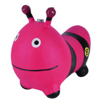 Дитяча іграшка-стрибун "Бджілка" RB2515 музика, світло Рожевий (RB2515(Pink))