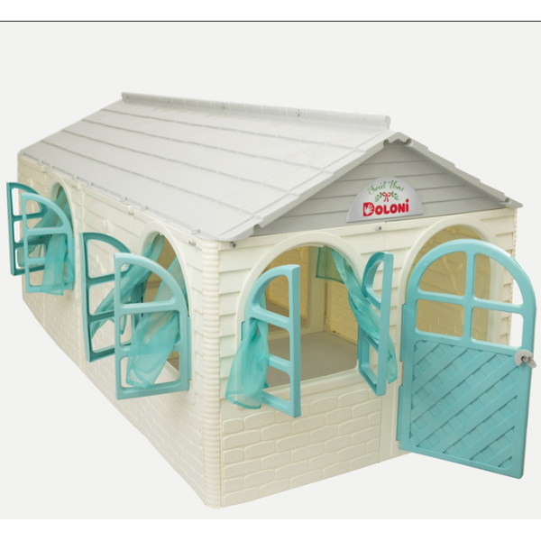 Ігровий Будиночок зі шторками DOLONI TOYS 02550/25 (02550/25)