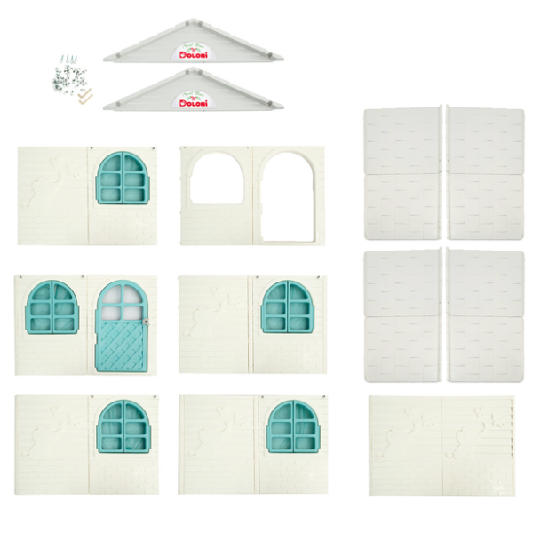 Ігровий Будиночок зі шторками DOLONI TOYS 02550/25 (02550/25)