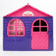 Дитячий ігровий Будиночок зі шторками 02550/10 пластиковий (02550/10)