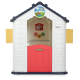Будиночок дитячий Bambi M 5397-1 Kids House пластиковий