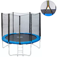 Дитячий батут MS 0496 із захисною сіткою (MS 0496)