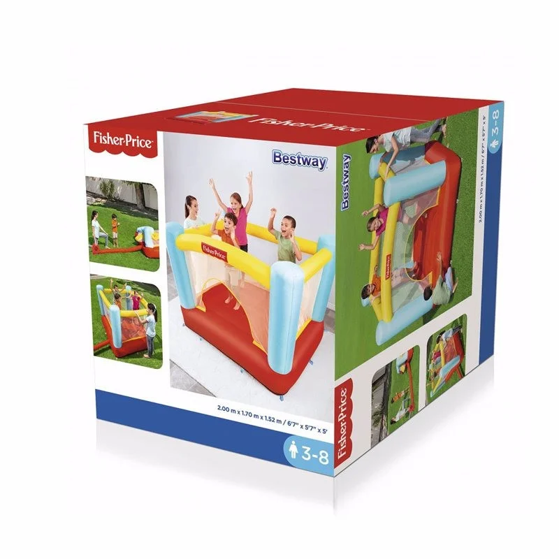 Надувний батут Bestway 93549, 200х170х152 см