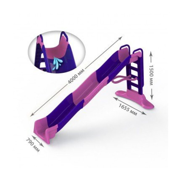 Детская горка уличная 01450/1 мега