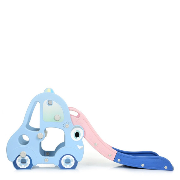 Дитяча гірка L-CC01-4 пластик, з баскетбольним кільцем (L-CC01-4)