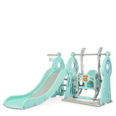 Дитяча гірка-гойдалка WM19011-5 кільце баскетбольне (WM19011-5)