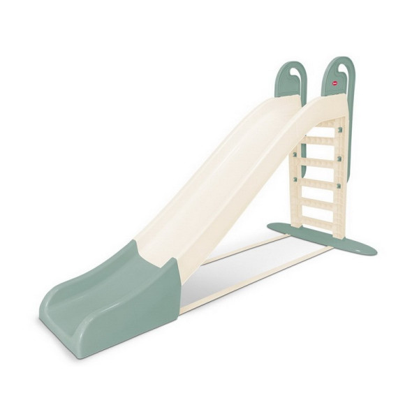Велика дитяча гірка для катання 014550/23 кремово-м'ятна, 243 см (014550/23)