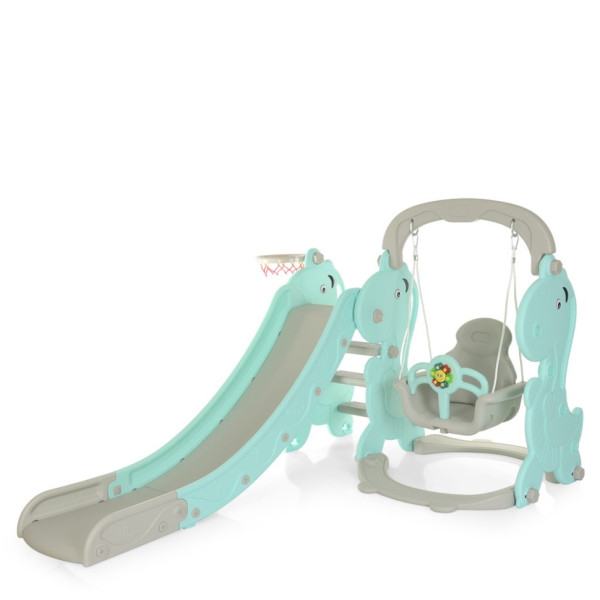 Детская горка-качель  YG2020-2-4 кольцо баскетбольное(YG2020-2-4)