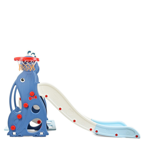 Детская горка-качель WM19020-4 кольцо баскетбольное(WM19020-4)