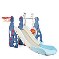 Дитяча гірка-гойдалка WM19020-4 кільце баскетбольне (WM19020-4)