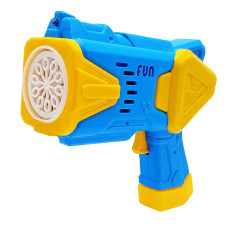 Дитячий генератор мильних бульбашок Пістолет 2238 (Blue) зі світлом (2238(Blue))