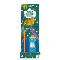 Мильні бульбашки "Mega Bubbles Динозаври" 500122 з тарілкою 450 мл (500122)