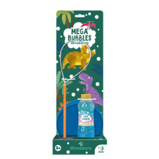 Мыльные пузыри "Mega Bubbles Динозавры" 500122 с тарелкой 450 мл(500122)