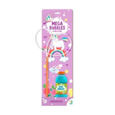 Мильні бульбашки DoDo Mega Bubbles. Единорожки (450 мл.) 300244