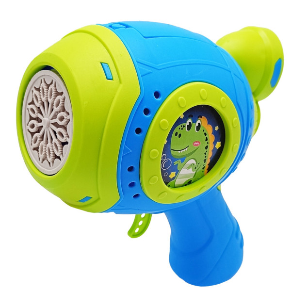 Дитячий генератор мильних бульбашок Пістолет KB1288 зі світлом  (KB1288)