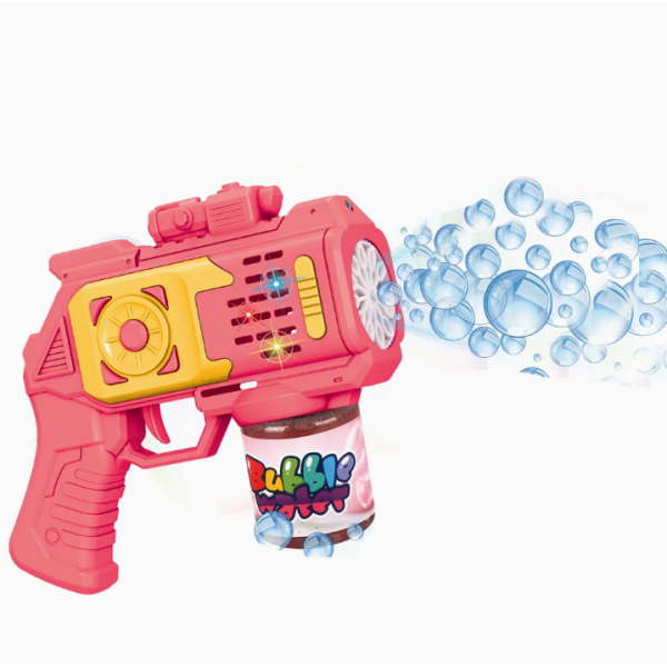 Генератор мыльных пузырей "Бластер" 666-1(Pink) подсветка(666-1(Pink))