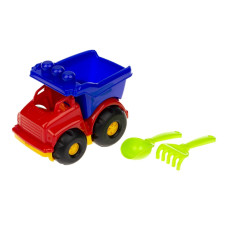 Игрушечный самосвал "Тотошка" №1  0169 с набором для песочницы(0169(Blue-Red))