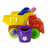 Игровой Набор для песочницы №2 013565 с лейкой Желто-оранжевый(013565/3)