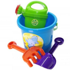 Игровой набор для песочницы №1 013555 с ведерком Голубой(013555/5)
