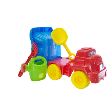 Игровой Набор для песочницы №2 013565 с лейкой Красно-голубой(013565/6)