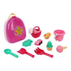 Набор для игры в песочнице 0310TXK рюкзачок 13 элементов(0310TXK)