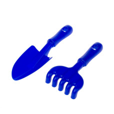 Пісочний набір "Ромашка" №5 Colorplast 1135 Синьо-жовтий (1135(Blue-Yellow))