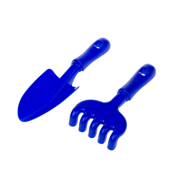 Пісочний набір "Ромашка" №5 Colorplast 1135 Синьо-жовтий (1135(Blue-Yellow))