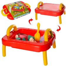 Детский игровой столик-песочница HG-154 с аксессуарами для игры