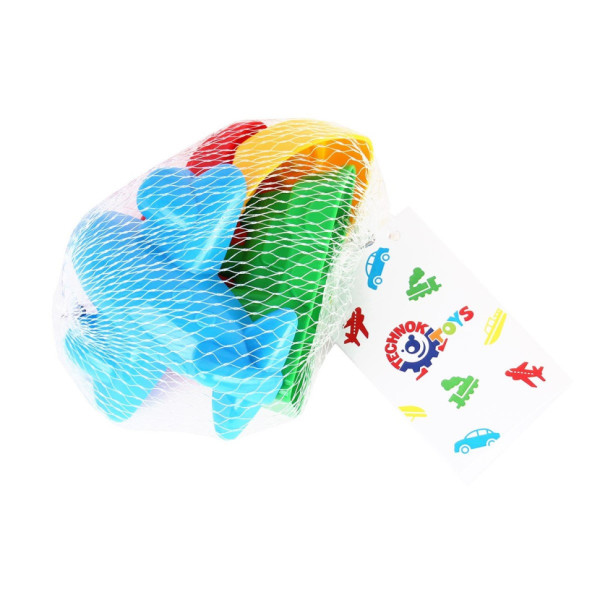 Іграшка "Транспорт" ТехноК 1486TXK формочки для піску (1486TXK)