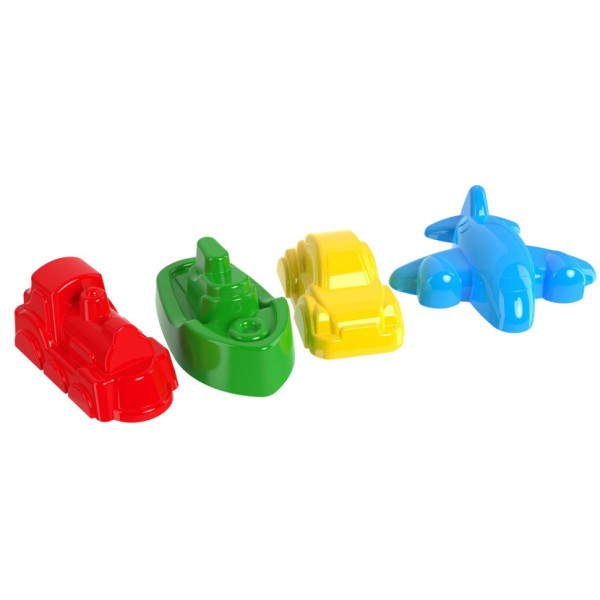 Іграшка "Транспорт" ТехноК 1486TXK формочки для піску (1486TXK)