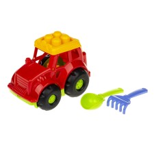Песочный набор Трактор "Кузнечик" №1 Colorplast 0206