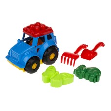 Песочный набор Трактор "Кузнечик" №2 Colorplast 0213