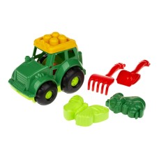 Песочный набор Трактор "Кузнечик" №2 Colorplast 0213