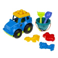 Песочный набор Трактор "Кузнечик" №3 Colorplast 0220