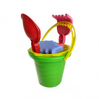 Пісочний набір "Середній" Mtoys S0005 Зелений (S0005-3)