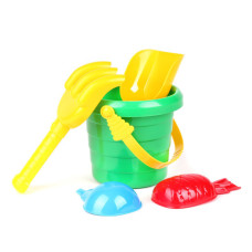 Игрушка "Набор Карапуз" ТехноК 2841TXK для игр с песком Зеленый(2841TXK(Green))