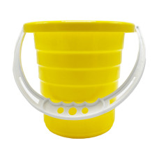 Дитяче відро для пісочниці "Середнє" S0009(Yellow) жовтий 14 см (S0009(Yellow))