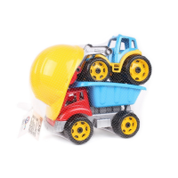 Дитячий набір "Малюк-Будівельник 3" ТехноК 3954TXK з каскою (3954TXK)