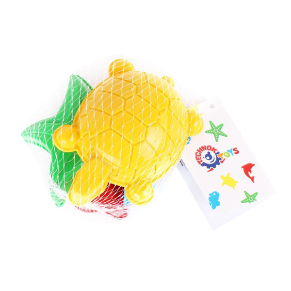 Іграшка "Морські тварини" ТехноК 2421TXK формочки для піску (2421TXK)