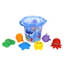 Іграшка "Набір для гри з піском і водою" ТехноК 7945TXK з фігурками тварин