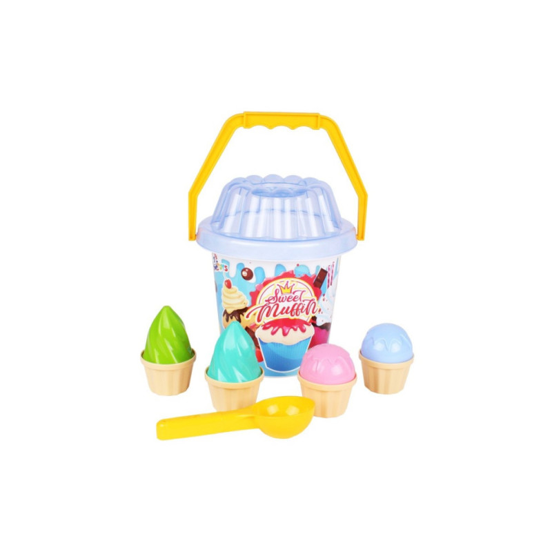 Детский набор "Sweet muffin" ТехноК 6382TXK для игры с песком